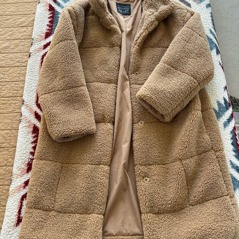 Levi's Tan Sherpa Jacket